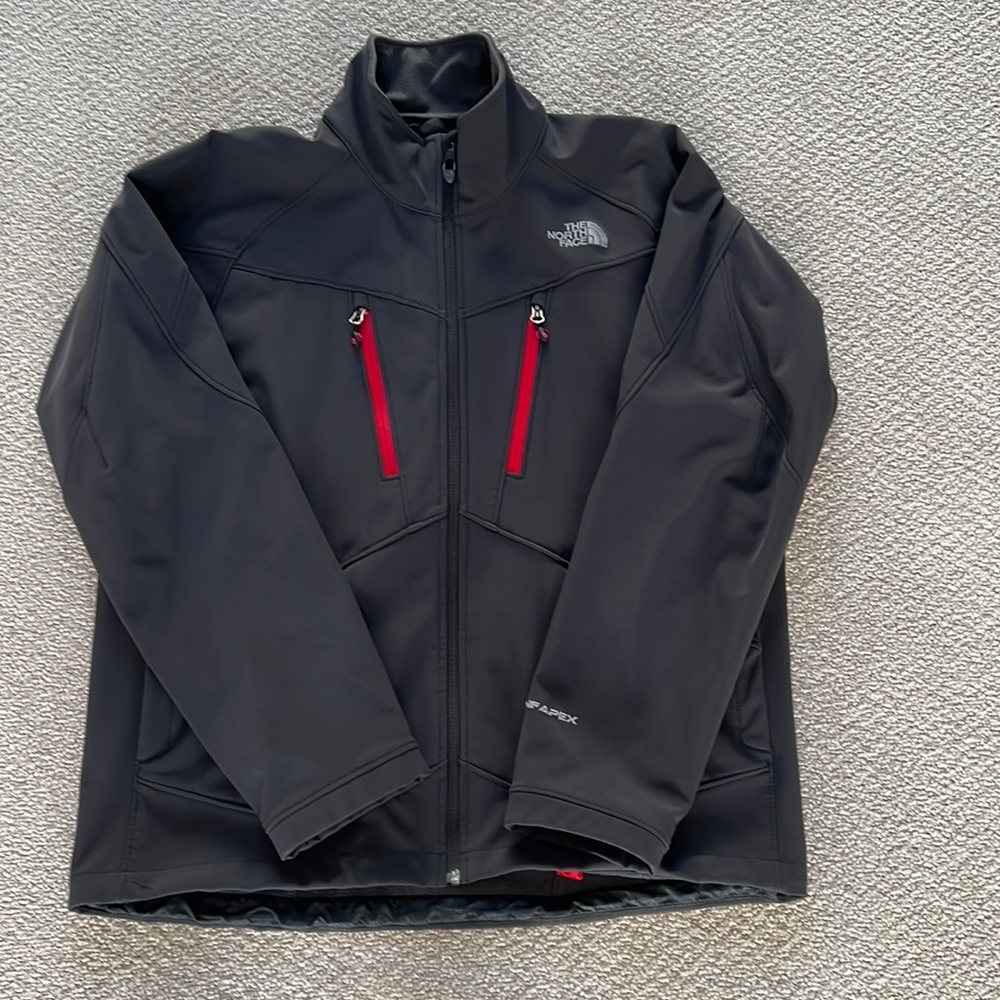 North Face wind resistant jacket, size L.
